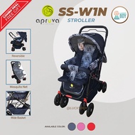 Apruva SS-W1N Multifunctional Grey Stroller for baby