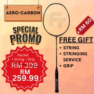 FELET Aero Carbon Professional Badminton Racket Used By Busanan World Ranking No11 3u/4u MAX TENSION 35LBS