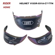 RXR HELMET LENS VISOR FULL FACE FIT FOR 691-5 /691A-C2/C7 /691-2G/2S