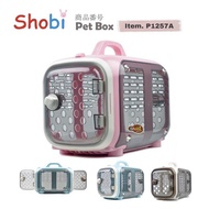 Shobi-P1257A กล่องแคปซูลสำหรับเดินทางสัตว์เลี้ยง
