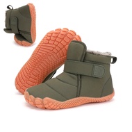 Kids Snow Boots Comfortable Children's Boots Outdoor Waterproof Anti-slip Boys Warm Plush Boots Girl