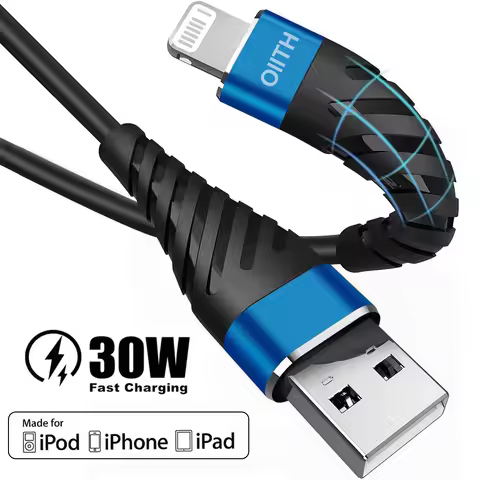 3A Fast Charging USB Cable For iPhone 11 12 13 14 Pro X XS Max 6 7 8 Plus SE iPad Cord Mobile Phone
