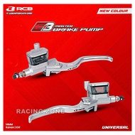 RCB E3 ( SILVER ) 14mm MASTER BRAKE PUMP RACING BOY 100% ORIGINAL Y15 Y16 LC 135LC VARIO150 VARIO 16