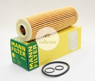 benz กรองน้ำมันเครื่อง ไส้กรองน้ำมันเครื่อง MANN FILTER HU514Yเครื่อง M271 EVO รุ่น W212 W204 W207 R