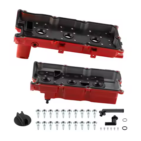 Aluminum Engine Valve Cover Kit For NISSAN 350Z 3.5L 3498CC V6 DOHC 2003-2007 2x Aluminum Valve Cove