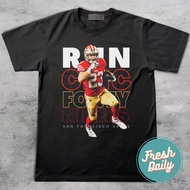 San Francisco 49Ers Christian Mccaffrey "Run Cmc" Niners T-Shirt
