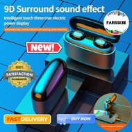 WIRESTO G5S TWS HIFI EARPHONE GAMING EARBUDS BLUETOOTH EARPHONE GAMING HEADPHONES SPORT EARBUDS WATE