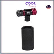 Bicycle Carbon Dioxide Inflator Mouth Road Mountain Bike Portable CO2 Gas Cylinder Inflator Joint Mu