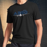 Airbus A350 Active T-Shirt Logo Men'S T-Shirt Funny Size S To 3Xl