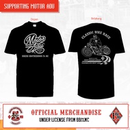 kaos motor adu bikers brotherhood 1% mc official merchandise bb1%mc - hitam m