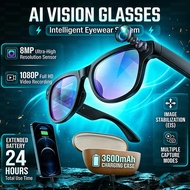 2026 Ultra AI Smart Glasses 800W HD Camera ChatGPT Voice Assistant 32GB Storage Real-time Translatio