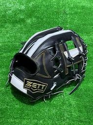 棒球世界ZETT SPECIAL ORDER 訂製款棒壘球手套特價內野工字檔11.5吋黑白配色今宮健太model
