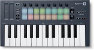Novation flkey -Portable 25-Key USB ตัวควบคุมคีย์บอร์ด MIDI พร้อมการรวม FL STUDIO สำหรับการผลิตเพลง