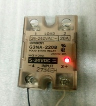 Second-Hand G3NA-440B 420B 240B 220B 210B 205B Heatsink OMRON SSR Solid State Relay [With Top Cover