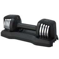 Snode Ql12a Dumbbell Boleh Laras 2.5-12.5 Lbs 1.1-5.6kg Set Latihan Angkat Berat Kuasa Senaman Gim O