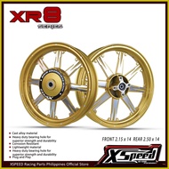 ▤ ☼ ◐ XSPEED MAGS XR8 FOR Honda Click 125 i ( 4 holes )  | Xspeed Philippines Official