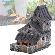 SEPTEMBER House Model Realstic 1 pcs Crafts DIY Resin Scene Statue