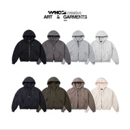 SYMBOL HOODIE ZIP - Metal logo zip hoodie with 2-way zipper