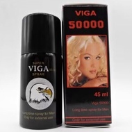 SG Stock VIGA 50000 with Vitamin E Delay Spray 45ml Long time delay spray men's products