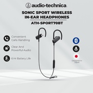 Audio-Technica ATH-SPORT70BT Sonic Sport Wireless In-ear Headphones TWS True Wireless Earbuds Sport 