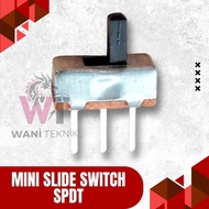 Mini Slide Switch SPDT – Small 3-Leg Slide Switch