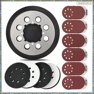 Hook Loop Orbital Sander Replacement Metal Pad 5 Inch 8 Holes for  DWE6423 6423K DWE6421 6421K DCW21