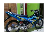 KNALPOT RACING DAENG 4 SAI MOTOR SATRIA FU - VIXION - SONIX - JUPITER MX
