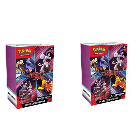 60Pcs Pokemon Destined Rivals Prismatic Evolutions Phantasmal Card Mega Evolution 151 English Booste