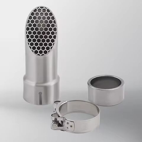 Motorcycle GP Exhaust System Slip-On for Z900 Z900e A2 2017-2022 Stainless Steel Muffler with Mesh P