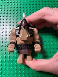 Lego Fantasy Era - Troll, Dark Tan with Black Armor Set 7097 Kingdom Minifigure [19]