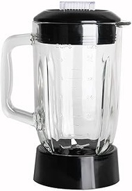 Anbige Replacement Parts 5-Cups Glass Jar with blade and collar,Compatible with Black&Decker Blender