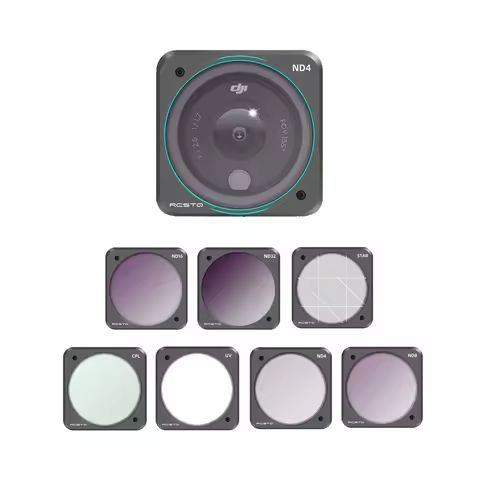 DJI Action 2 Magnetic Lens Filter CPL UV ND 4 8 16 32 Star Aluminum Alloy Camera Lens Filter For DJI