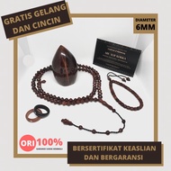 Premium QUALITY Certified Genuine Kaokah Tasbih Diameter 6mm Genuine Kokka Tasbih Guaranteed Kaukah