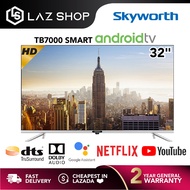 Skyworth 43 Inch 2K Android Smart Full Hd Led TV 43TB7000 | 32 Inch Digital HD Android Smart TV 32TB
