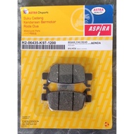 KAMPAS REM CAKRAM PAD SET DEPAN BELAKANG KRE K97 PCX ADV VARIO 150 160 ABS CBS ASPIRA