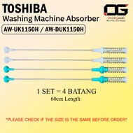 60cm AW-UK1150H / AW-DUK1150H Toshiba Absorber Suspension Rod / Damper Rod / Mesin Basuh Absorber To