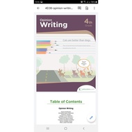 [PDF] 4E08  4th Grade English Activity Workbook : Opinion Writing