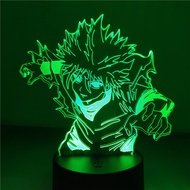 Hunter X Hunter 3d Nightlights Colors Changing Gon Killua Kurapika Hisoka Illusion Lampara Table Lamp