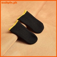 EXD 2pcs Breathable Game Finger Sleeves for Pubg, Sweat-Proof Touchscreen Gloves PH