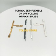 TOMBOL OPPO A15/A15S FLEXIBLE ON OFF VOLUME BUTTON SET + FLEXIBLE ON OFF VOLUME BUTTON