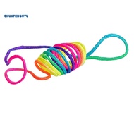 CFS- Kids Rainbow Colour Fumble Finger Thread Rope String Game Developmental Toy