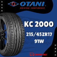 【215/45ZR17】 OTANI KC2000 CAR KERETA TYRE TIRE TAYAR SIZE MADE IN *2154517 215/45/17 215-45-17 215X4