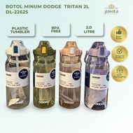 Dodge Tumbler Bpa Free Tritan Plastic Drinking Bottle 620Ml 1.2L 2L