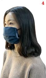 【小米皮舖】A7700-4-(特價拍品)棉質口罩套+彈性耳帶(藍色)台灣製