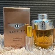 [Decant] Bentley Intense For Men / Travel Spray / For Him ( 3ml / 5ml / 9ml )