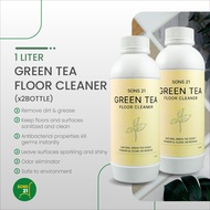 SONS 21 Tea Series Premium White & Green Floor Cleaner Aroma – Concentrated Floor Cleaner with Natur