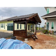 gazibo saiz 6x8 santai