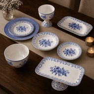 KF Studio - Vintage Floral Blue Collection
