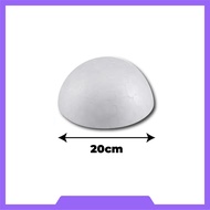 [WESTSTAR] Styrofoam Ball Half-Sphere Shape Polystrene Ball Half Foam Ball Modelling Ball Polyfoam B