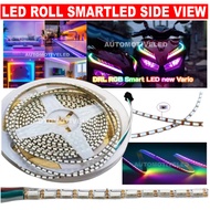 SMARTLED ROLL 5 METER WS2812 SIDE VIEW 4020 RGB 4mm 5 VOLT 144 Led 170 Led 5 METER MATRIX RGB MOTORC